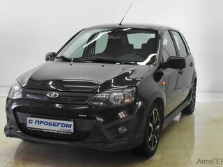 2017 Lada (ВАЗ) Kalina Sport II, чёрный, 609000 рублей, вид 1