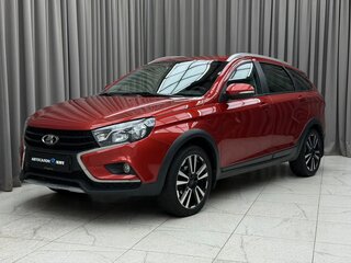 2019 Lada (ВАЗ) Vesta SW Cross I, красный, 1199000 рублей, вид 1