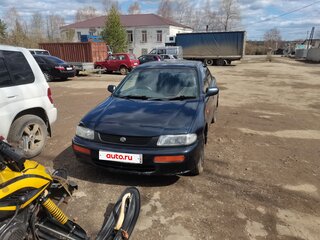 1996 Mazda Familia VII (BH), синий, 98000 рублей, вид 1