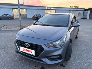 2018 Hyundai Solaris II, серый, 1100000 рублей, вид 2