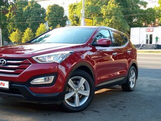 2014 Hyundai Santa Fe III, красный, 1900000 рублей, вид 1
