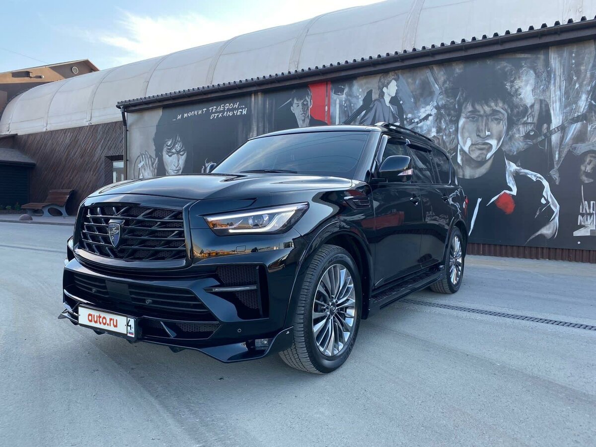 Инфинити qx80 черный