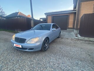 2003 Mercedes-Benz S-Класс 350 IV (W220) Рестайлинг, голубой, 950000 рублей, вид 1