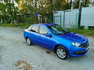 2021 Lada (ВАЗ) Granta I Рестайлинг, синий, 830000 рублей, вид 1