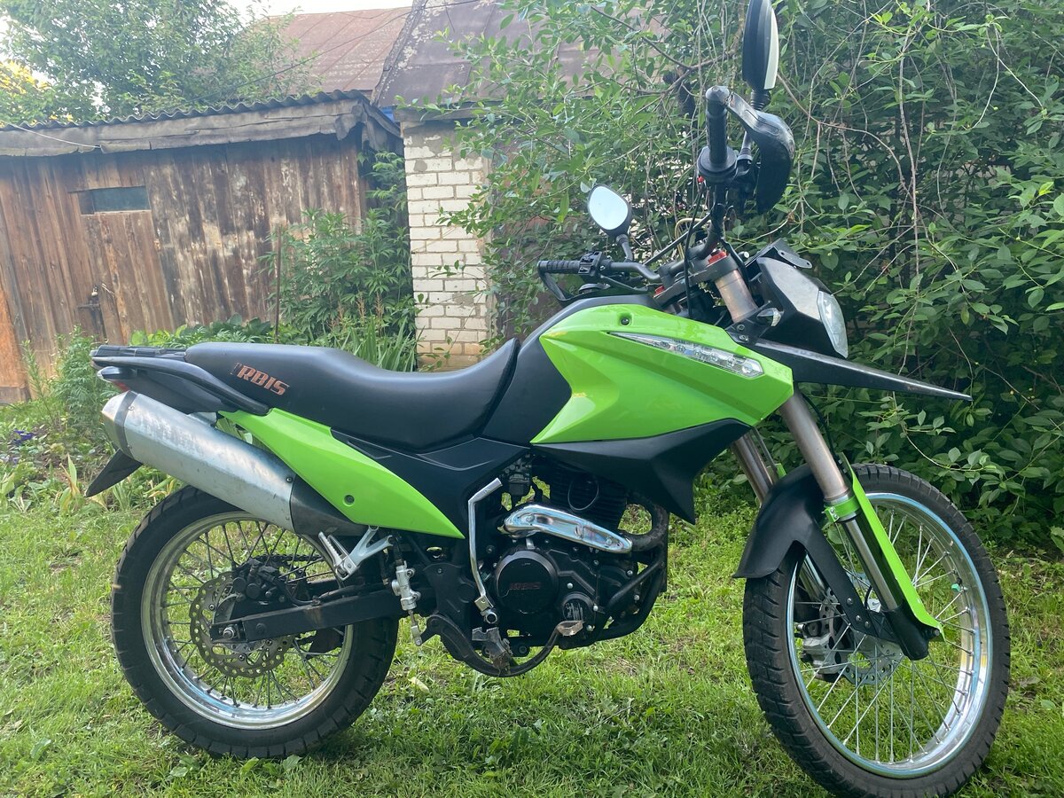 Купить б/у IRBIS XR 250 карбюратор 5 передач в Кстове: зелёный ...