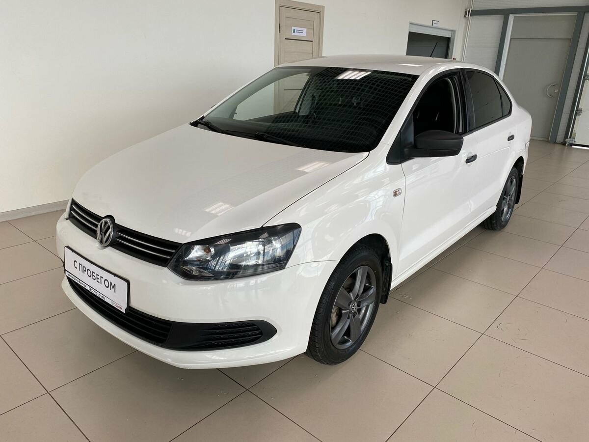 Volkswagen Polo 2013 Р±РµР»С‹Р№