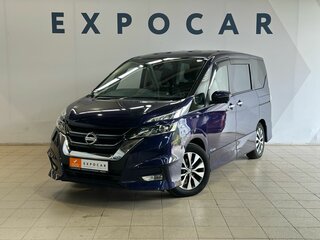 2016 Nissan Serena S-Hybrid V (C27), синий, 1360000 рублей, вид 1
