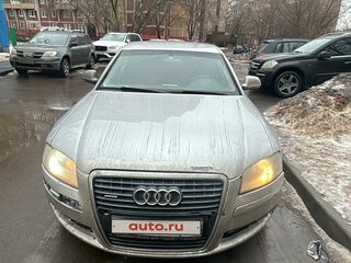 2007 Audi A8 II (D3) Рестайлинг, серый, 410000 рублей, вид 1