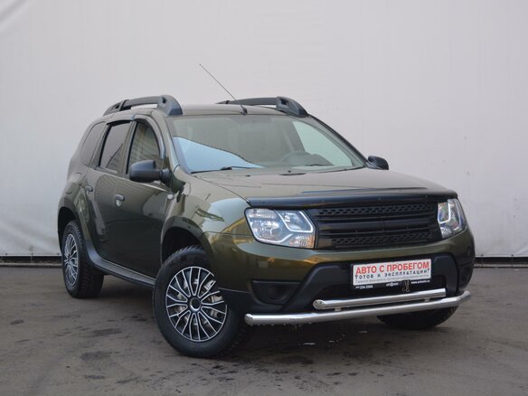 2015 Renault Duster I Рестайлинг, зелёный - вид 2