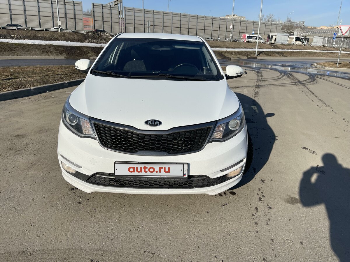 Купить б/у Kia Rio III Рестайлинг 1.6 AT (123 л.с.) бензин автомат в ...