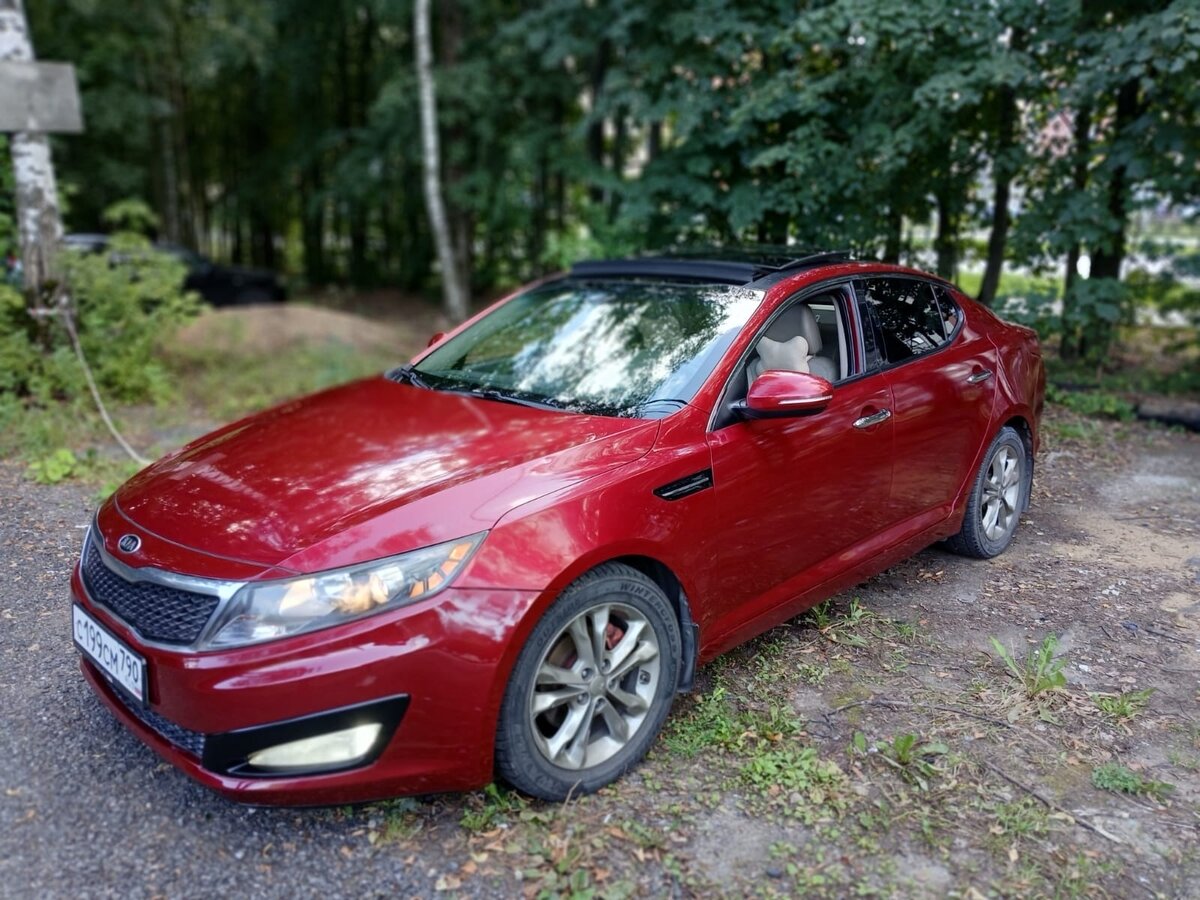 Купить б/у Kia Optima III 2.4 AT (200 л.с.) бензин автомат в Пушкино ...