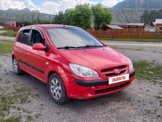 2007 Hyundai Getz I Рестайлинг, красный, 410000 рублей, вид 1