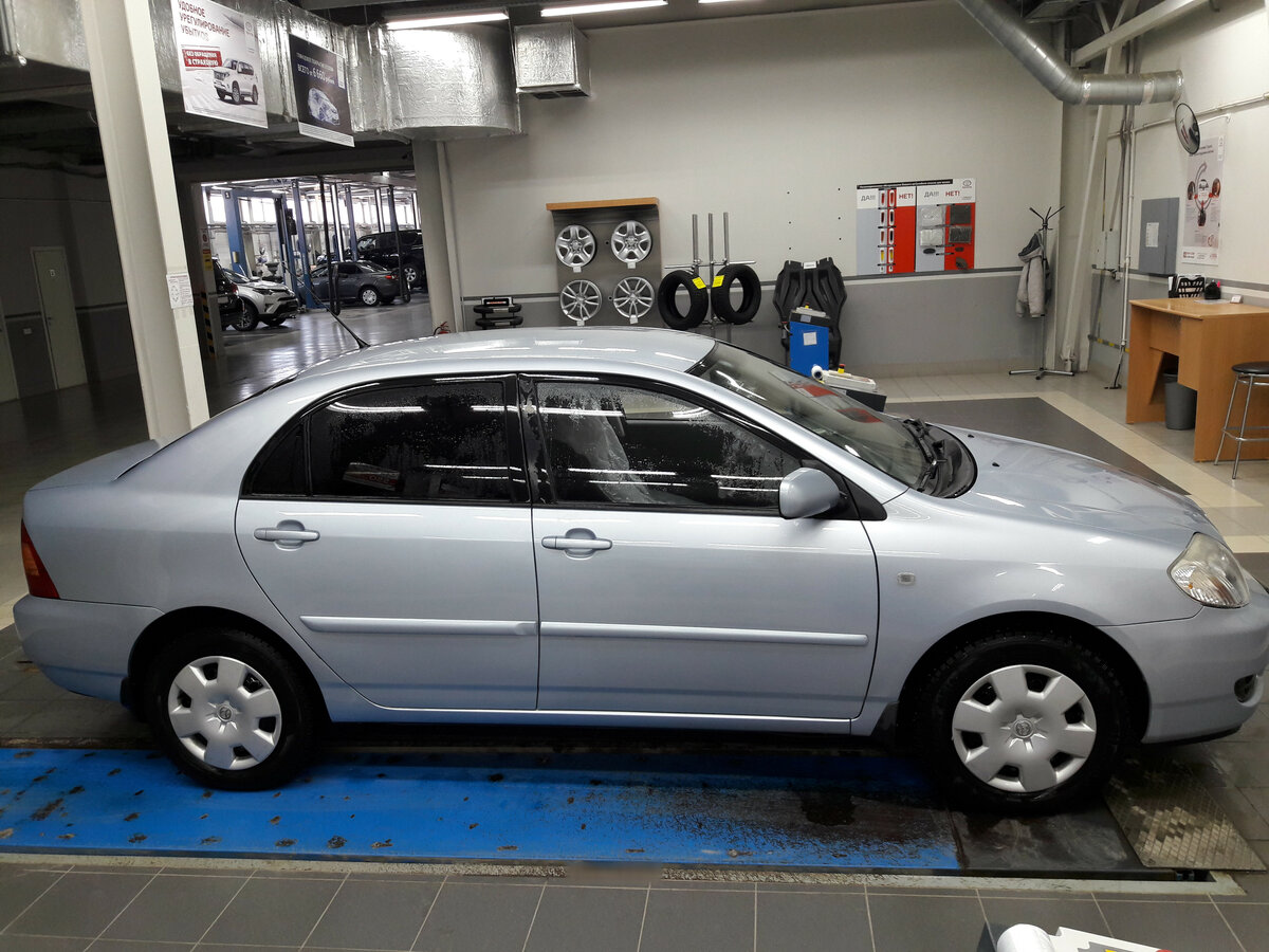 Болячки тойота королла 120 - 87 фото