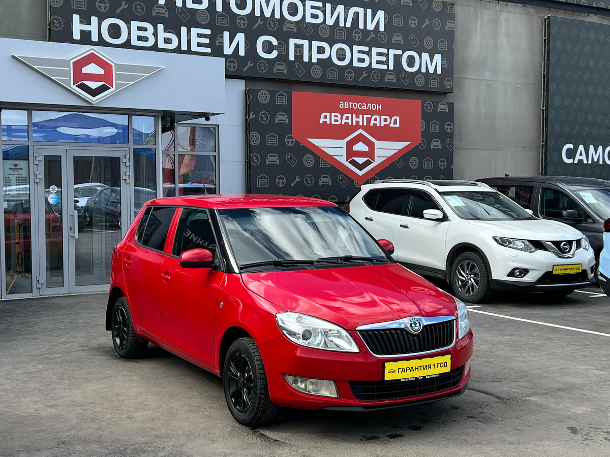Skoda Fabia II Рестайлинг