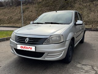 2013 Renault Logan I Рестайлинг, серый, 269000 рублей, вид 1