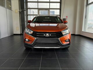 2018 Lada (ВАЗ) Vesta SW Cross I, оранжевый, 900000 рублей, вид 2