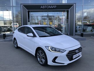2017 Hyundai Elantra VI (AD), белый, 1113500 рублей, вид 3
