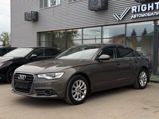2014 Audi A6 IV (C7), коричневый, 2290000 рублей, вид 1