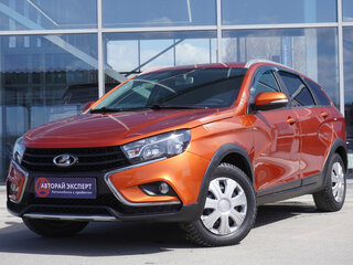 2019 Lada (ВАЗ) Vesta SW Cross I, оранжевый, 1119000 рублей, вид 1