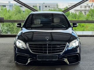 2015 Mercedes-Benz S-Класс AMG 63 AMG Long III (W222, C217), синий, 5900000 рублей, вид 2