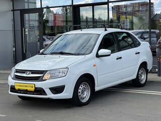 2016 Lada (ВАЗ) Granta I, белый, 500000 рублей, вид 1