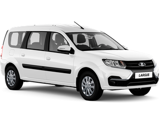 2025 Lada (ВАЗ) Largus I Рестайлинг, белый, 1710000 рублей, вид 1