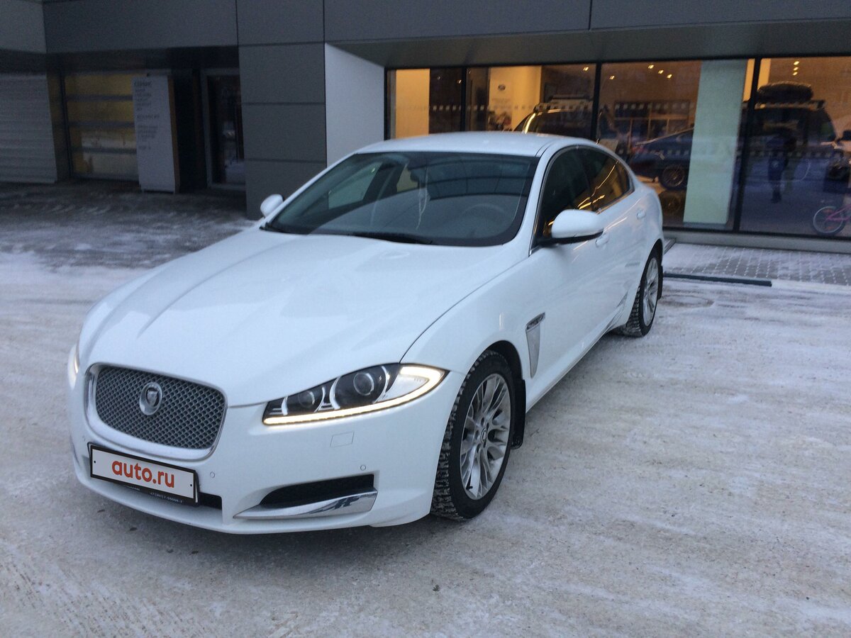 Jaguar XF 2013 Р±РµР»С‹Р№