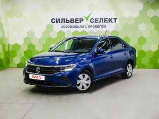2020 Volkswagen Polo VI, синий, 1050000 рублей, вид 1