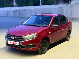 2020 Lada (ВАЗ) Granta I Рестайлинг, красный, 550000 рублей, вид 1