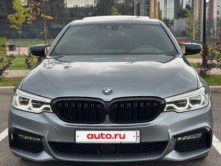 2017 BMW 5 серии 520d xDrive VII (G30/G31/G38), серый, 3399000 рублей, вид 3