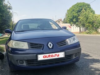2006 Renault Megane II Рестайлинг, синий, 380000 рублей, вид 1