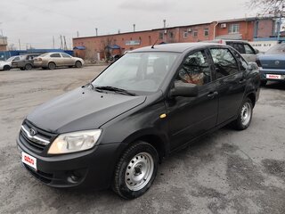 2013 Lada (ВАЗ) Granta I, чёрный, 500000 рублей, вид 1