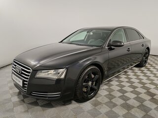 2013 Audi A8 Long III (D4), чёрный, 1250000 рублей, вид 1