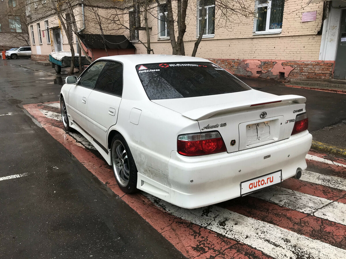 1998 Toyota Chaser VI (X100), белый - вид 4.