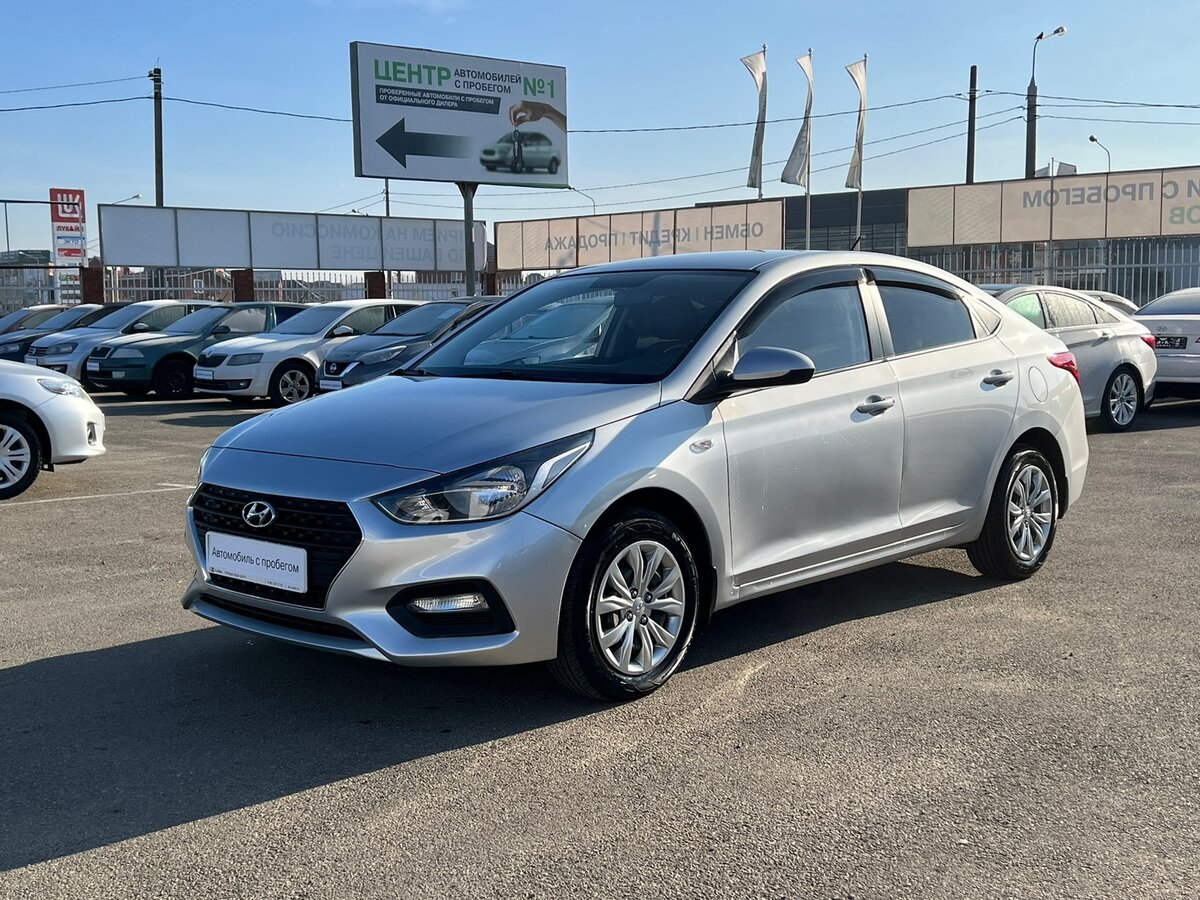 Купить б/у Hyundai Solaris II 1.4 AT (100 л.с.) бензин автомат в ...