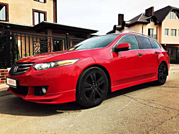 2008 Honda Accord VIII, красный - вид 17