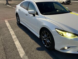 2016 Mazda 6 III (GJ) Рестайлинг, белый, 2400000 рублей, вид 1