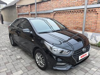 2019 Hyundai Solaris II, чёрный, 1280000 рублей, вид 1