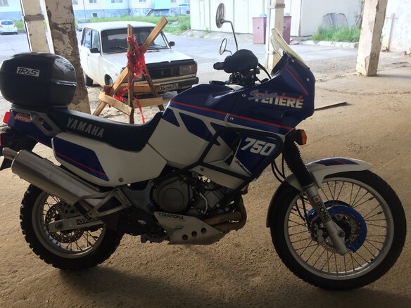 1995 Yamaha XTZ750 Super Tenere, синий - вид 7