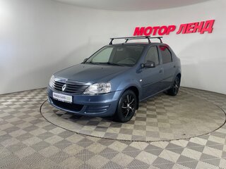 2010 Renault Logan I Рестайлинг, синий, 494000 рублей, вид 1