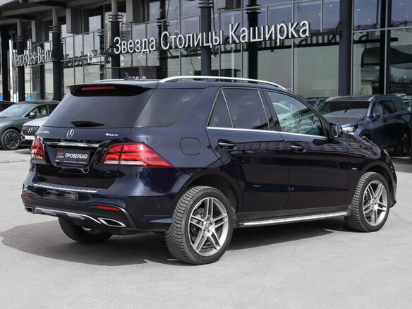 2018 Mercedes-Benz GLE 350 d I (W166), синий, 4970000 рублей - вид 4