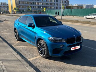 2015 BMW X6 M II (F86), голубой, 4600000 рублей, вид 1
