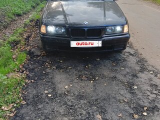 1993 BMW 3 серии 316i III (E36), чёрный, 200000 рублей, вид 1