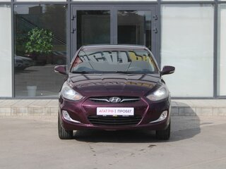 2011 Hyundai Solaris I, фиолетовый, 690000 рублей, вид 2