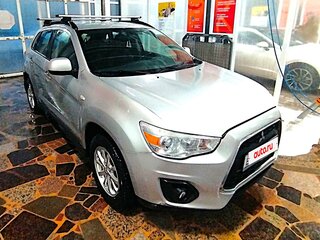 2012 Mitsubishi ASX I, серебристый, 950000 рублей, вид 1