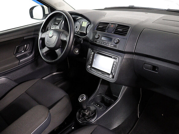 2012 Skoda Fabia II Рестайлинг, белый - вид 9