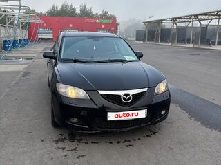 2008 Mazda 3 I (BK) Рестайлинг, чёрный, 315000 рублей, вид 1