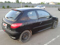 2001 Peugeot 206, чёрный - вид 2