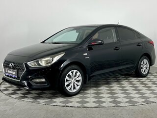 2019 Hyundai Solaris II, чёрный, 1350000 рублей, вид 1