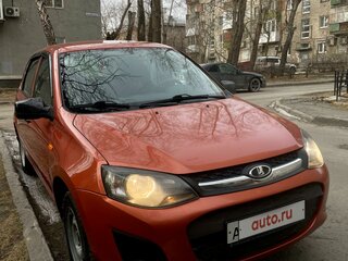 2014 Lada (ВАЗ) Kalina II, оранжевый, 620000 рублей, вид 2